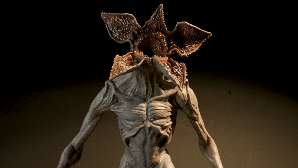 demogorgon stranger things impressão 3d